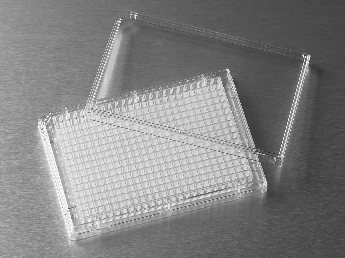384-well Clear Flat Bottom Polystyrene Not Treated Microplate
